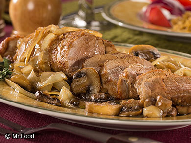 Pork Tenderloin Marsala | mrfood.com