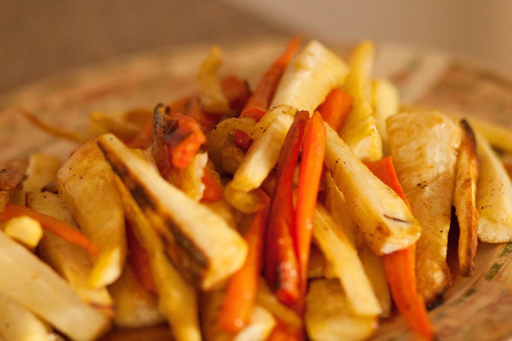 parsnips and carrots