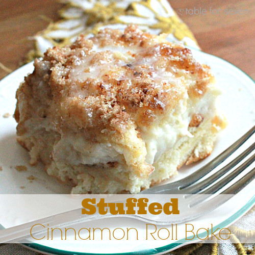Cream Cheese Cinnamon Roll Casserole