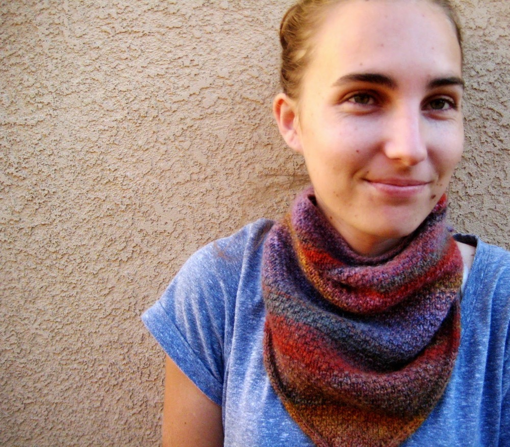Simple and Sweet Knit Kerchief