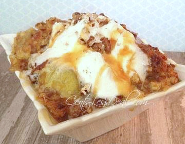 4Ingredient Caramel Apple Dump Cake 4Ingredient Caramel Apple Dump Cake