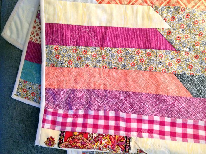 Race to the Finish Jelly Roll Quilt FaveQuilts.com