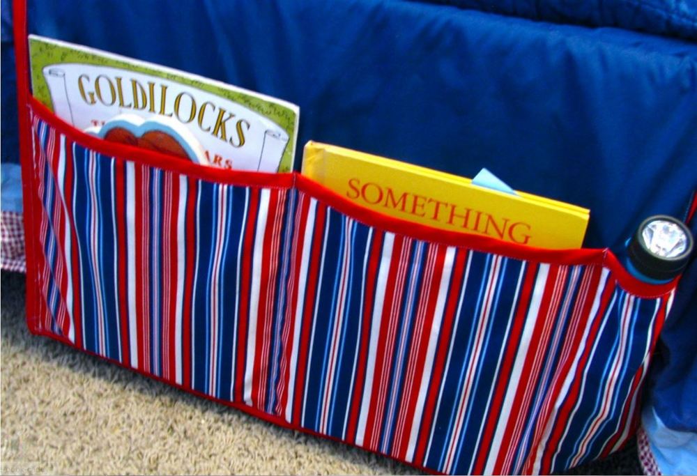 How to Make a Bedside Organizer | AllFreeSewing.com