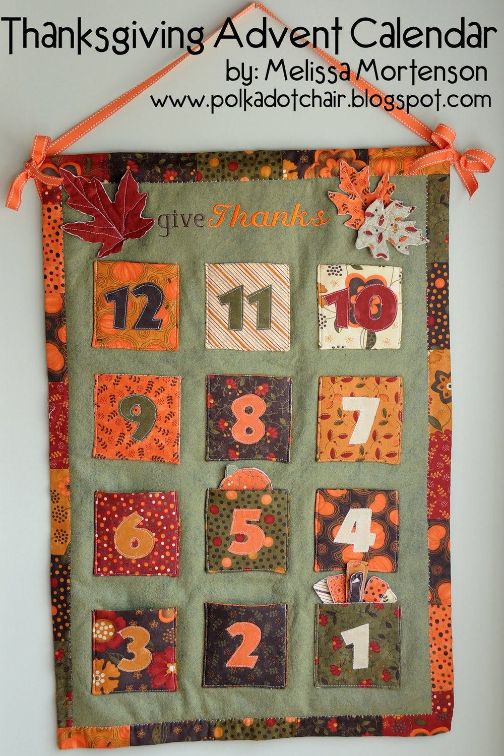 12 Days of Thanksgiving Advent Calendar
