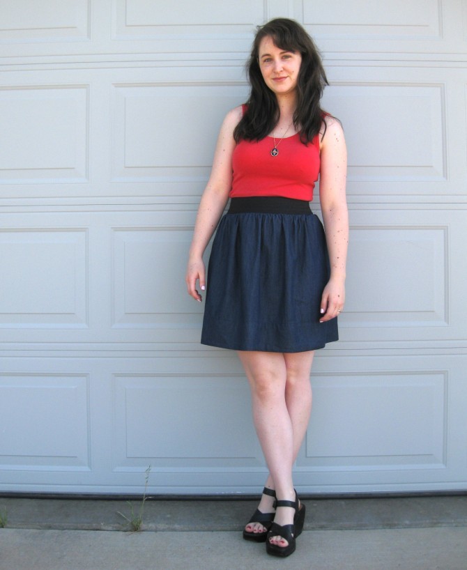 Elastic Waistband Dress | AllFreeSewing.com