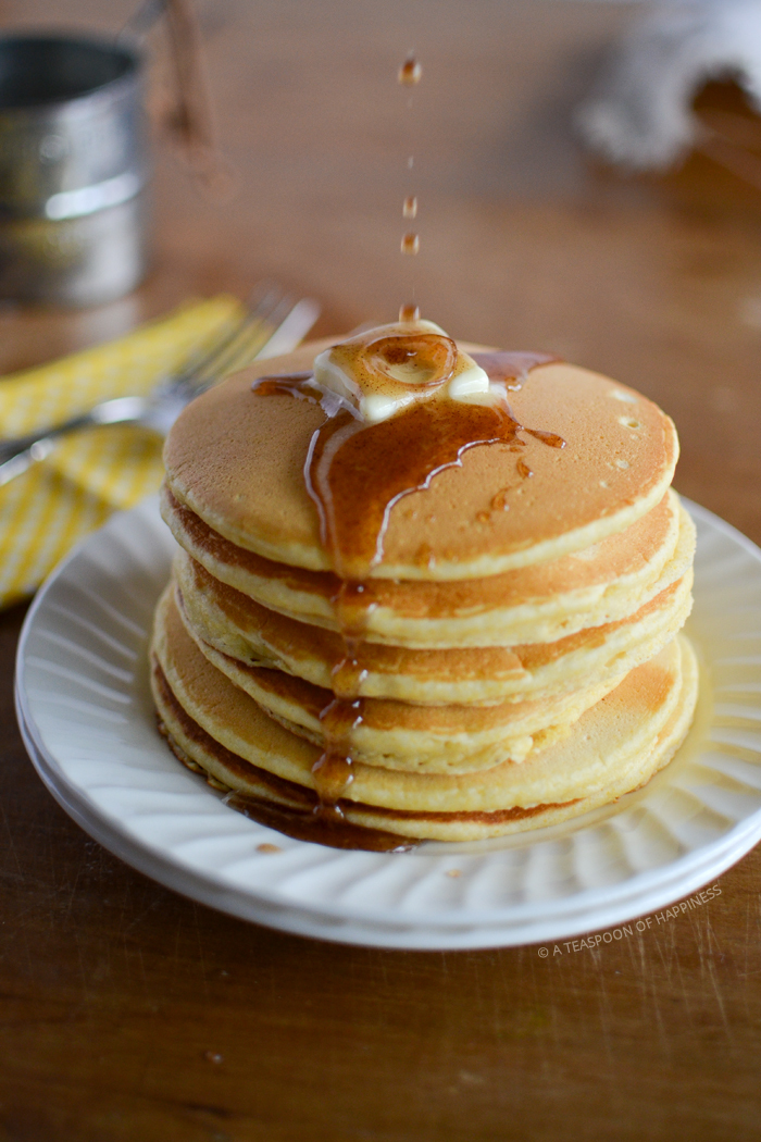 Crazy For Cornbread Pancakes
