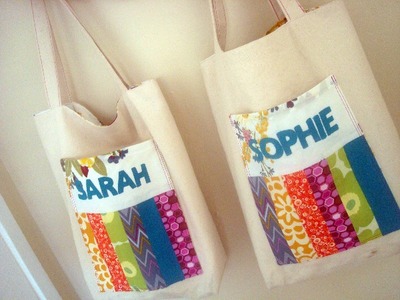 patchwork pocket personalized book