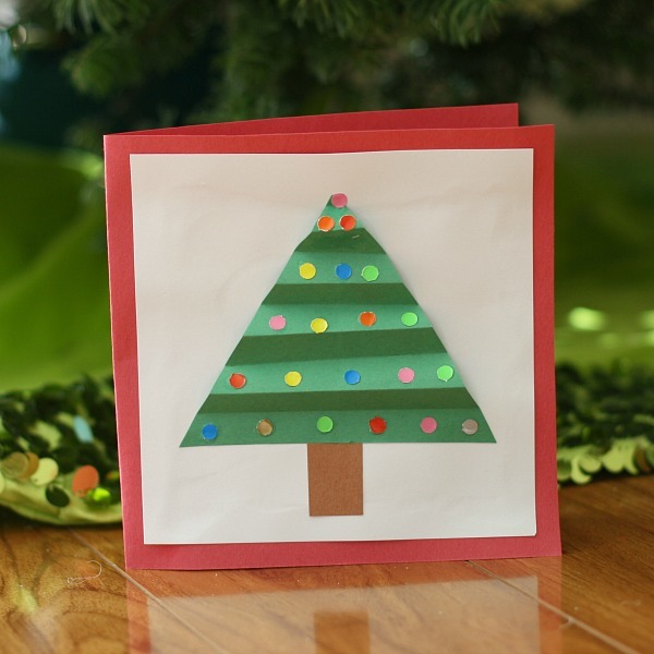 Easy Homemade Christmas Cards | AllFreeKidsCrafts.com