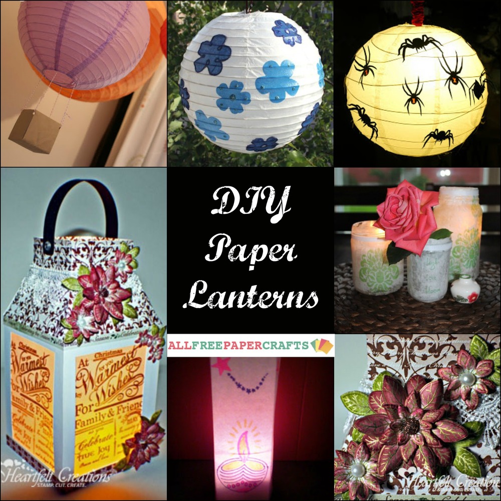 How to Make a Paper Lantern 11 DIY Paper Lanterns