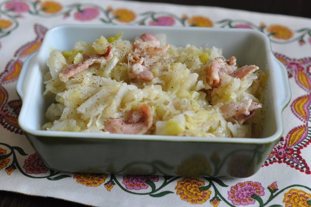Copycat Luby's Fried Cabbage | AllFreeCopycatRecipes.com