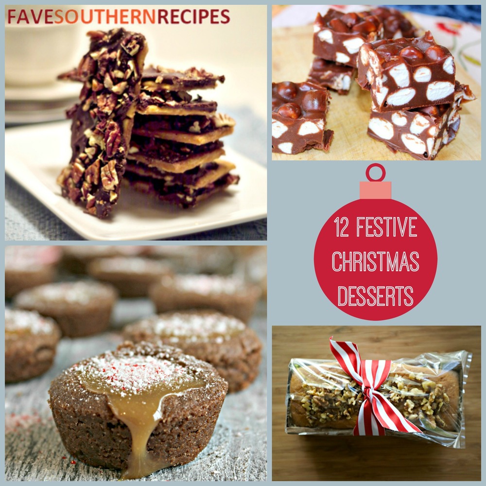 12 Festive Christmas Dessert Recipes  FaveSouthernRecipes.com