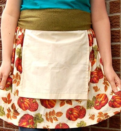 Harvest Easy Apron Pattern | AllFreeSewing.com