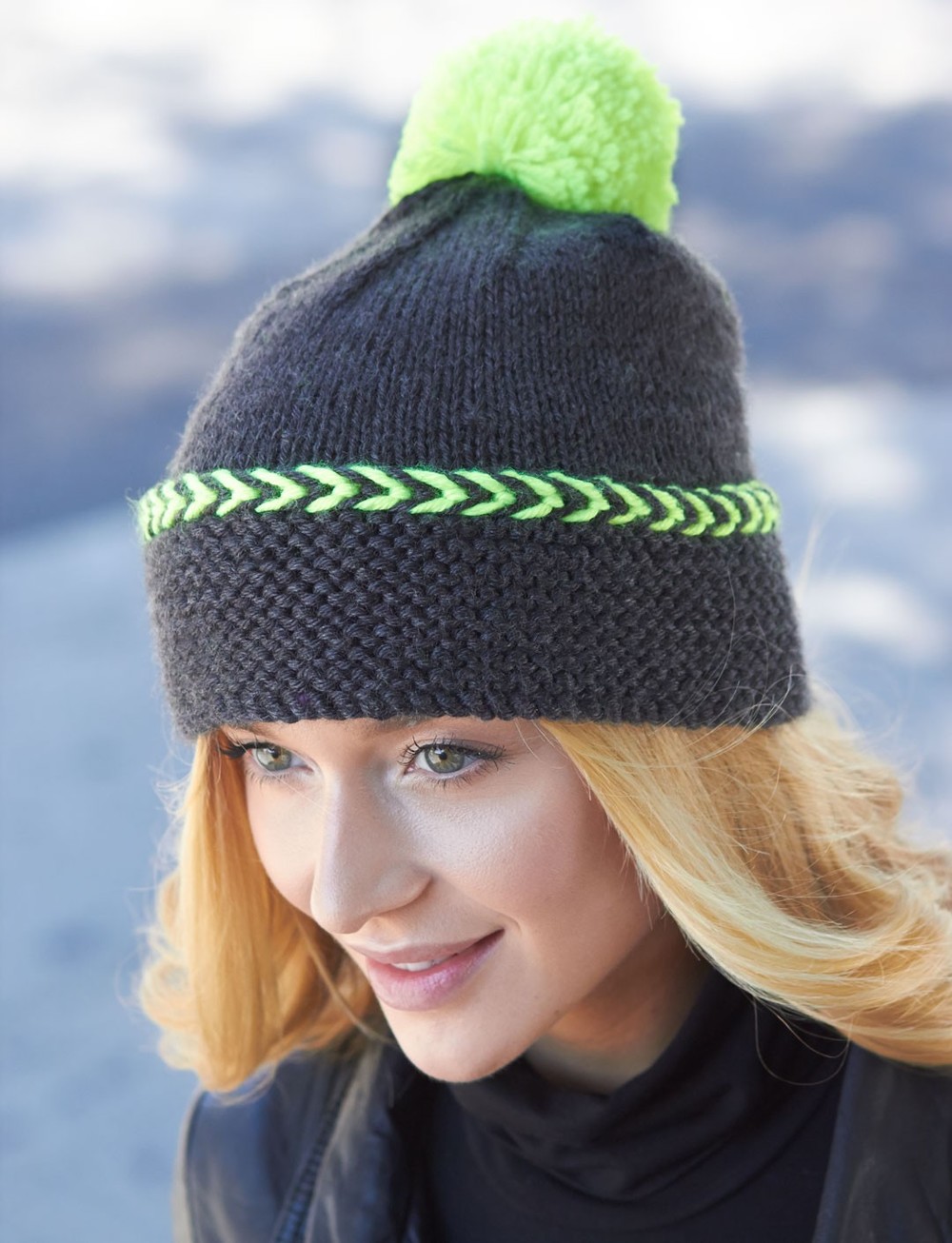 City Chic Winter Hat AllFreeKnitting City Chic Winter Hat AllFreeKnitting