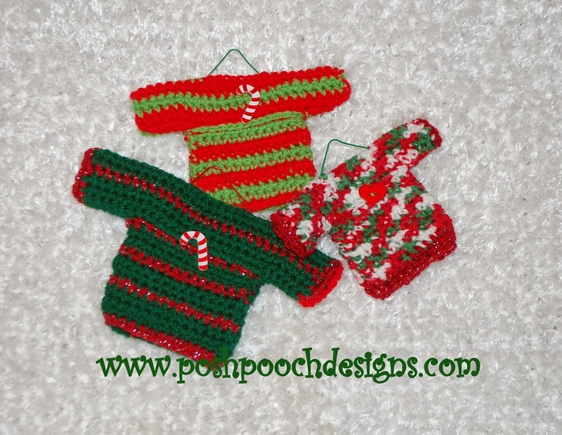 Super Cute Sweater Ornaments