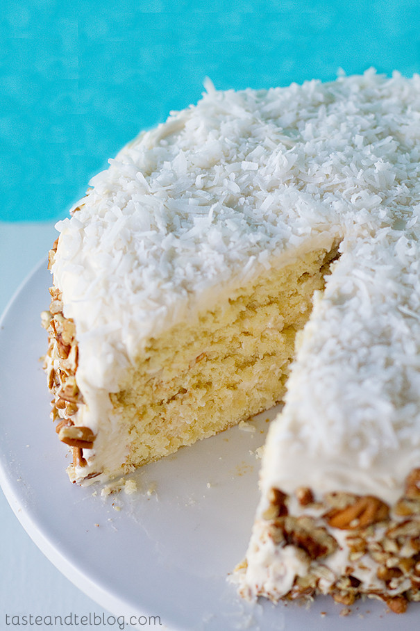 Fluffy Italian Cream Cake | TheBestDessertRecipes.com