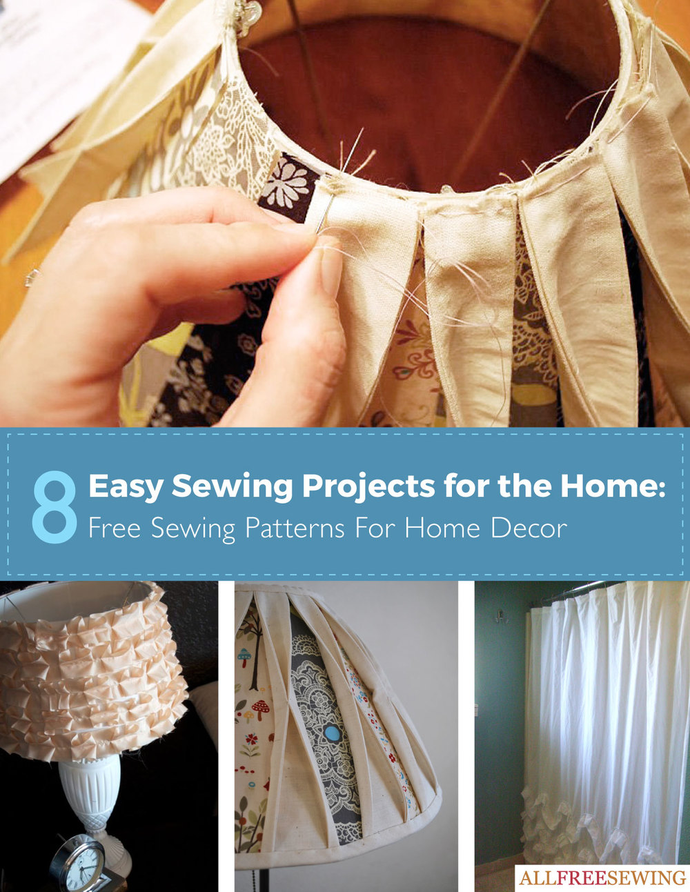 8 Easy Sewing Projects for the Home: Free Sewing Patterns for Home