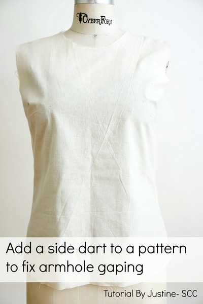 Add Darts to Fix an Armhole | AllFreeSewing.com