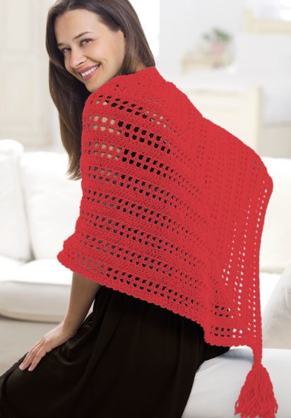 Prayer shawl crochet shawls friend pattern patterns easy heart allfreecrochet knit chai vanilla crocheted wraps yarn Best Friend Prayer Shawl | AllFreeCrochet.com