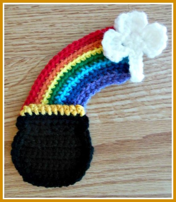 St. Patrick's Day Pot of Gold Crochet Pattern