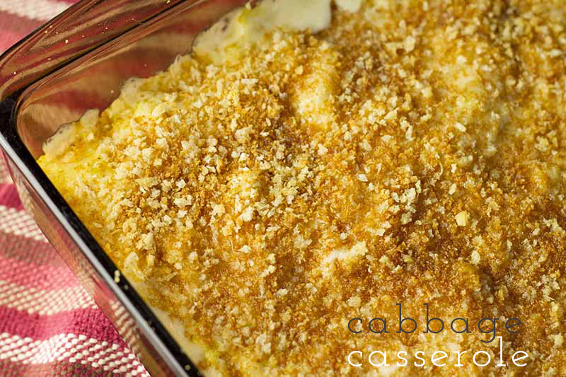 Creamy Cabbage Casserole