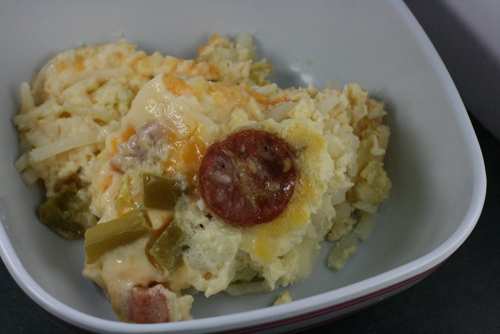 Hash Brown Breakfast Casserole AllFreeSlowCookerRecipes.com Hash Brown Breakfast Casserole AllFreeSlowCookerRecipes.com