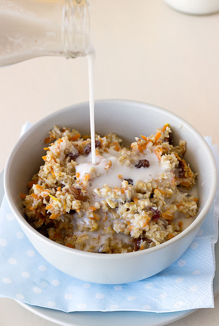SecretlyHealthy Carrot Cake Oatmeal
