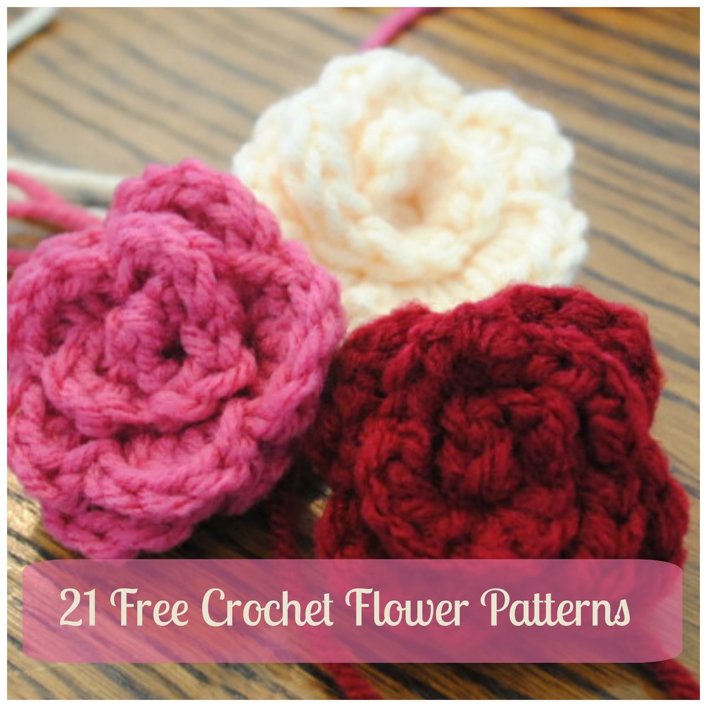 21 Free Crochet Flower Patterns Daisy Video AllFreeCrochet 21 free crochet flower patterns daisy video allfreecrochet