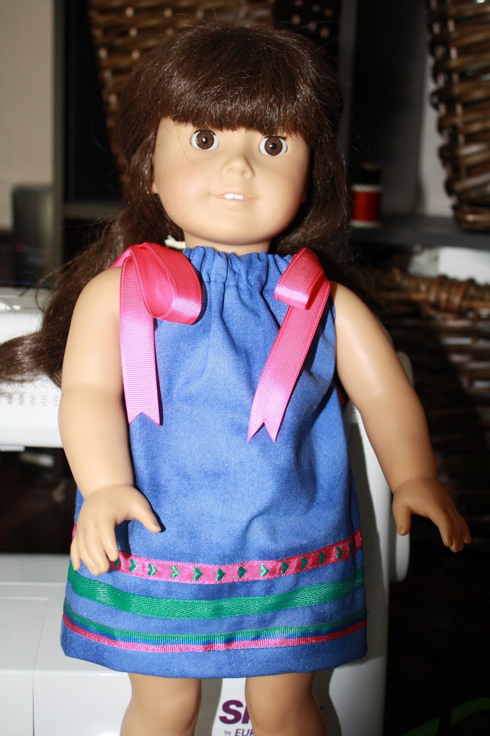 Doll Pillowcase Dress | AllFreeSewing.com