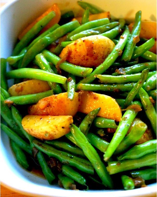 Sauteed Green Beans and Potatoes | FaveGlutenFreeRecipes.com