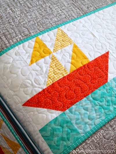 How to Quilt a Sailboat | AllFreeSewing.com