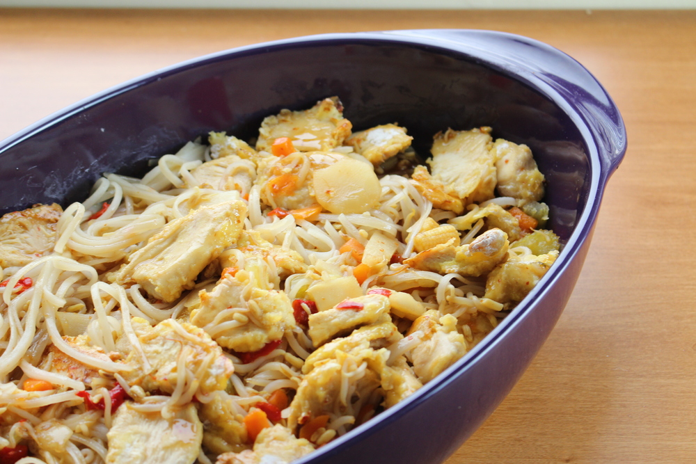 Orange Chicken Chinese Casserole | AllFreeCasseroleRecipes.com