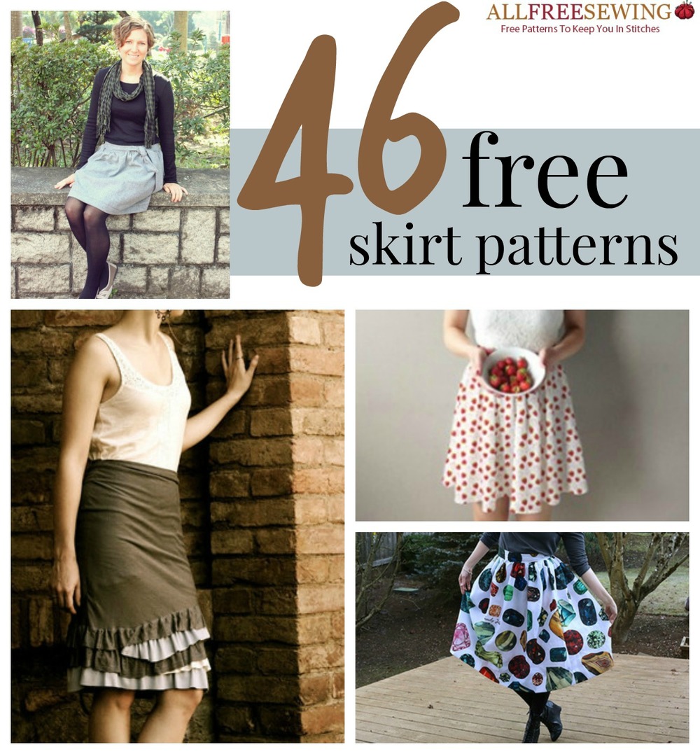 46+ Free Skirt Patterns | AllFreeSewing.com