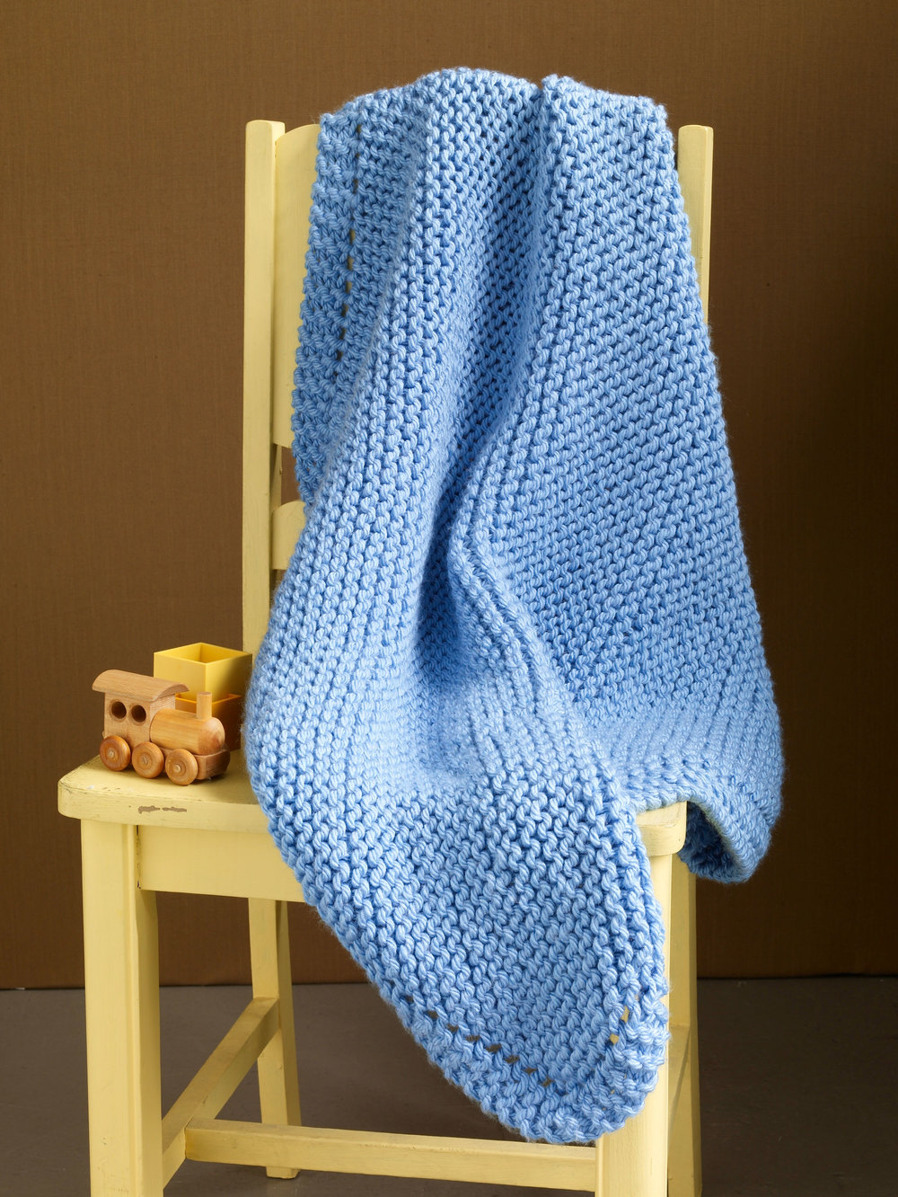 Still River Baby Blanket | AllFreeKnitting.com