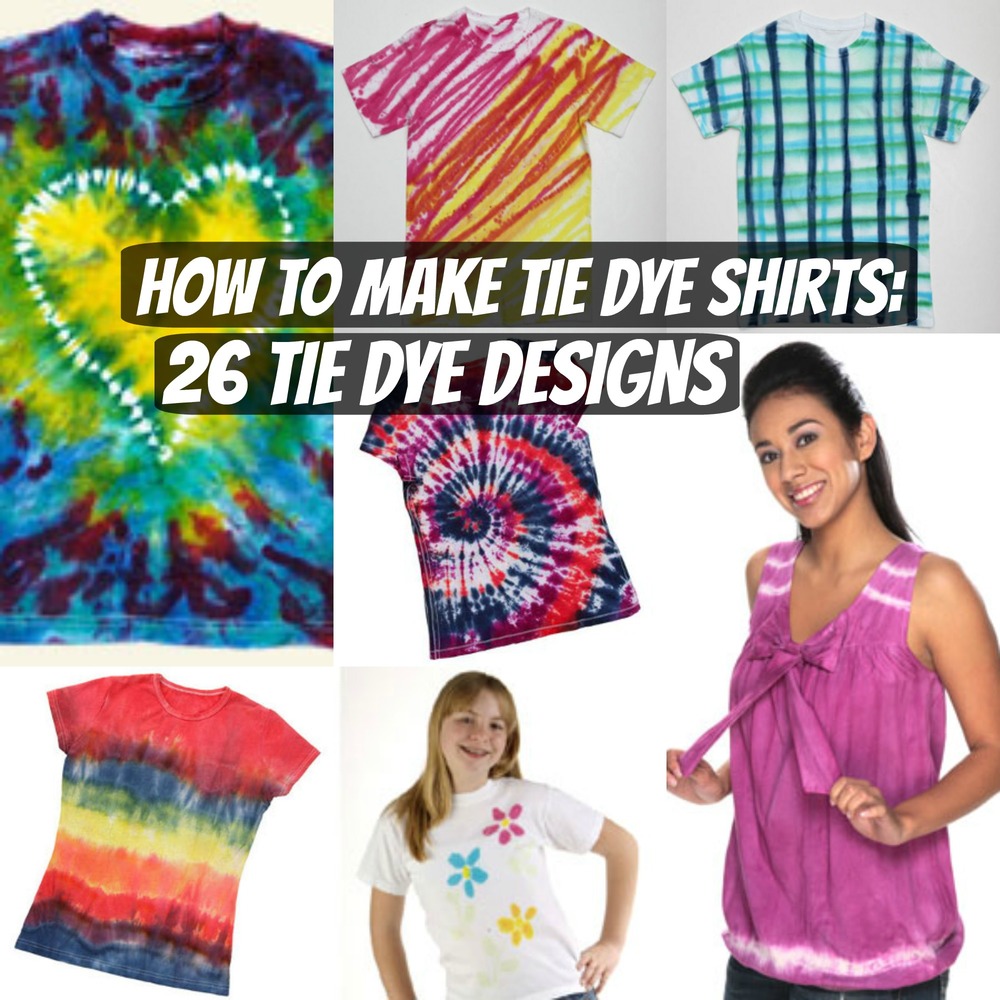Beyond The Basic Unique Cute Ways To Cut Tie Dye Shirts You Need To See - goc7z1y