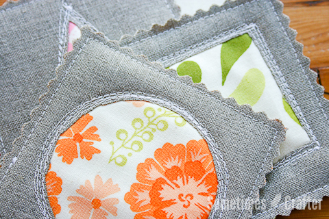 applique sewing tutorial reverse Coasters FaveQuilts.com Reverse Applique Quilted applique sewing tutorial reverse Coasters FaveQuilts.com Reverse Applique Quilted
