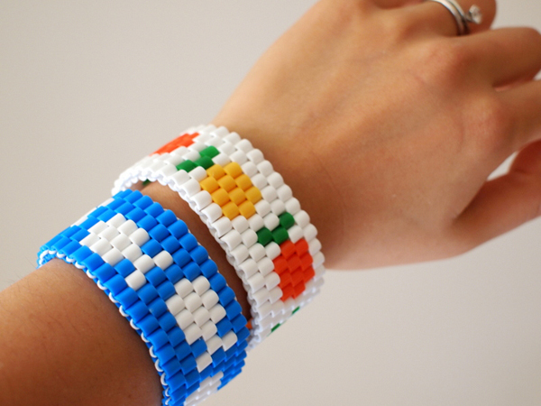 Download Fruit and Fish Perler Bead Bracelets | AllFreeKidsCrafts.com