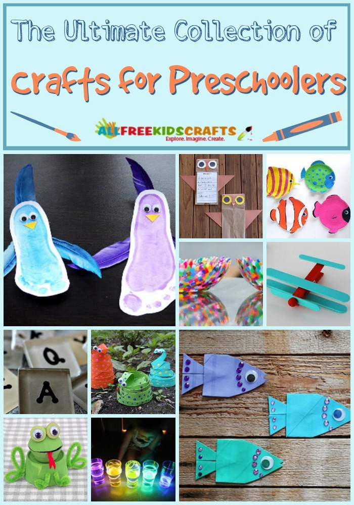 196 Preschool Craft Ideas: The Ultimate Collection of Crafts for