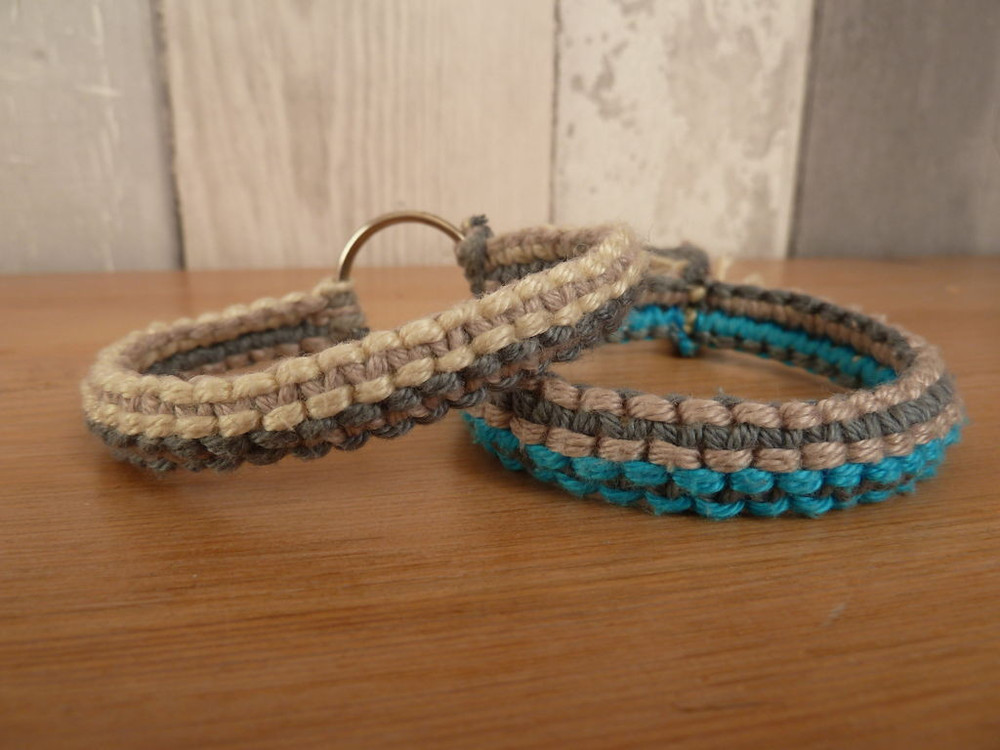 Double Macrame Bracelet | AllFreeJewelryMaking.com