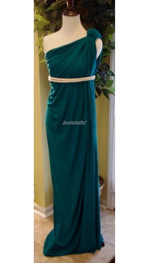 Draped Maxi Dress | AllFreeSewing.com