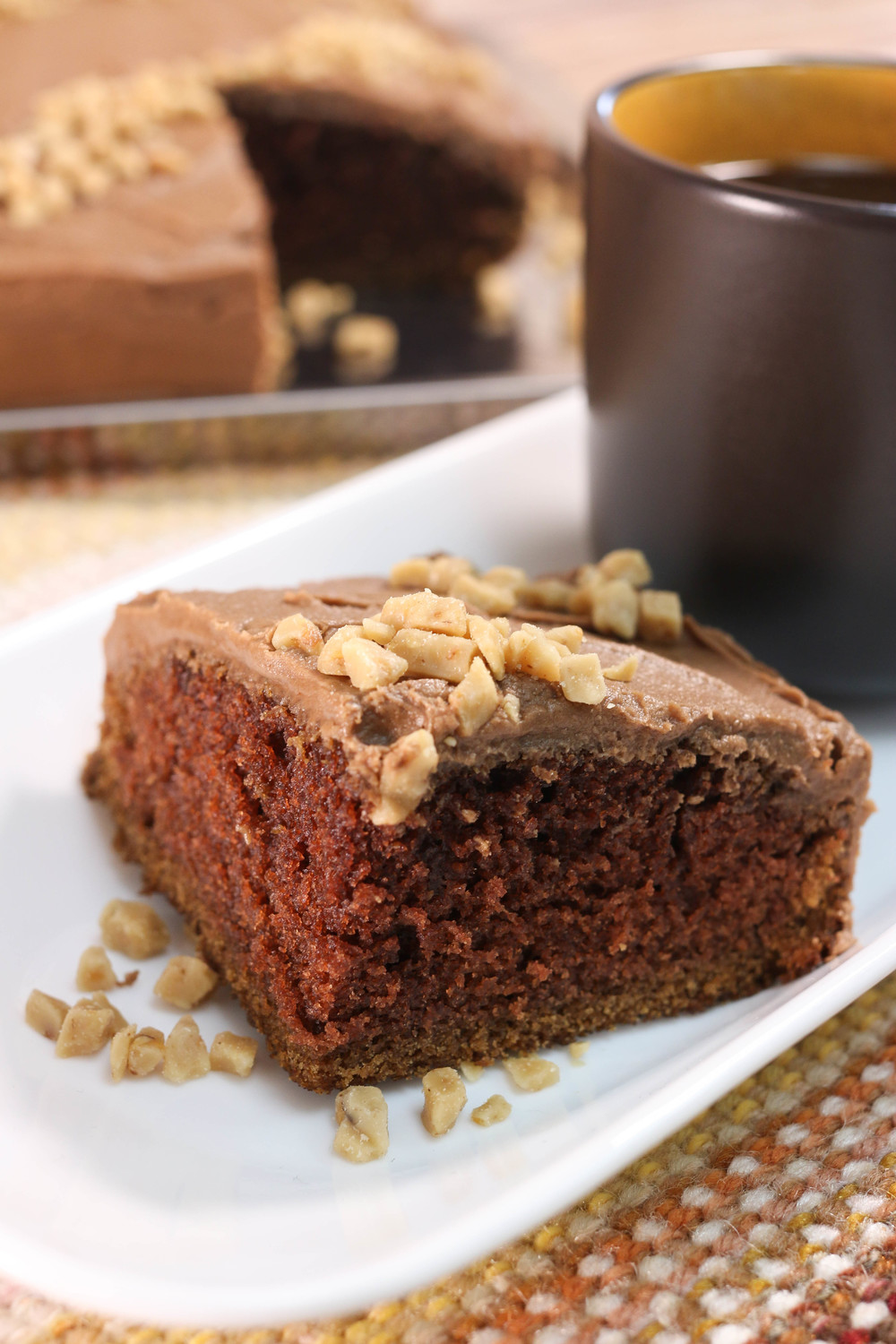 Texas Sheet Cake with Chocolate Frosting Texas Sheet Cake with Chocolate Frosting