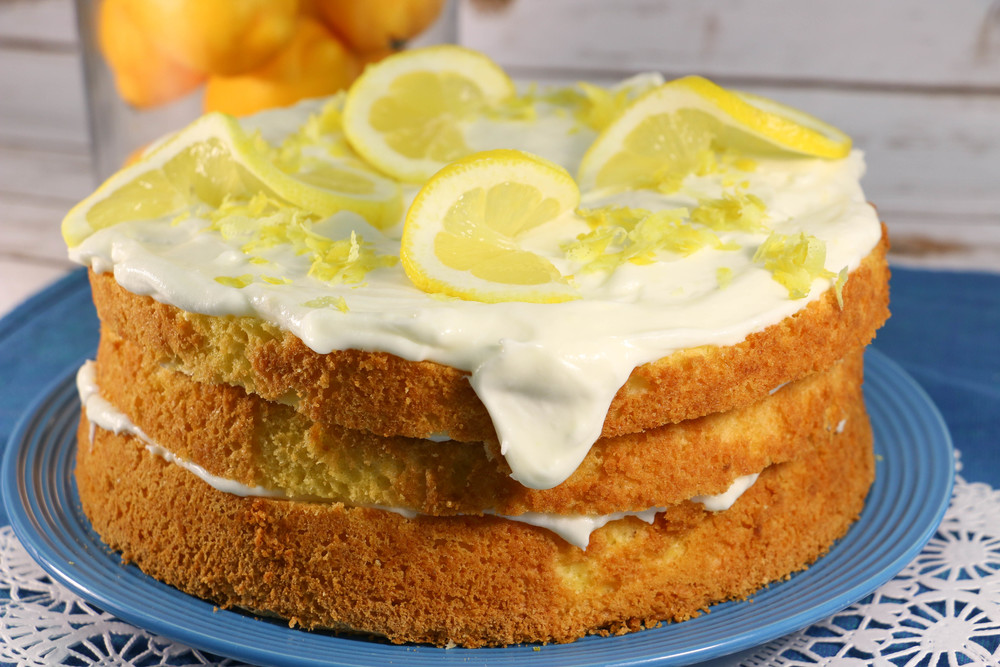 Olive Garden Copycat Lemon Cream Cake | AllFreeCopycatRecipes.com