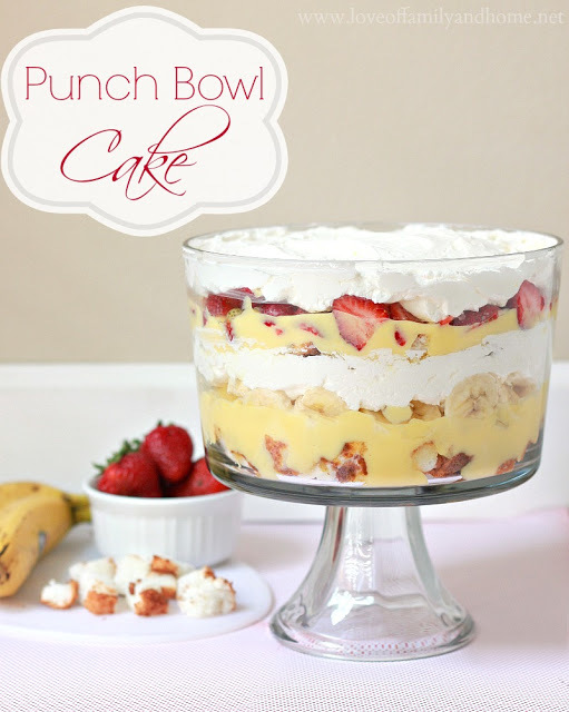 Lovely Layered Punch Bowl Cake Lovely Layered Punch Bowl Cake