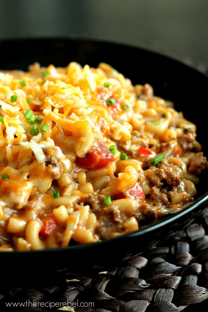 Easy OnePot Hamburger Helper  RecipeLion.com