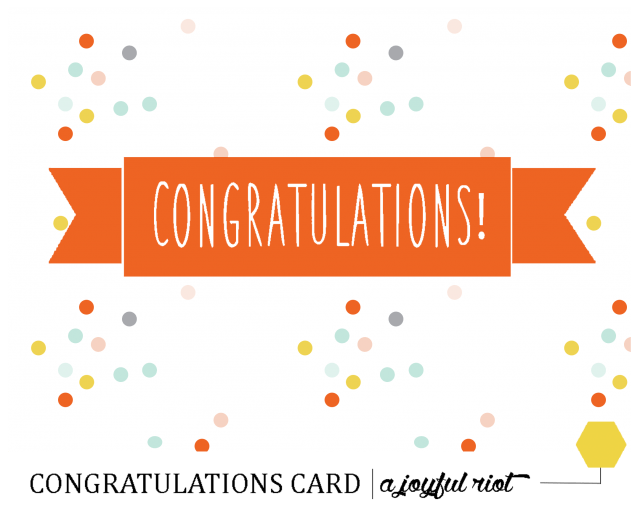 Printable Congratulations Card AllFreeHolidayCrafts printable-congratulations-card-allfreeholidaycrafts