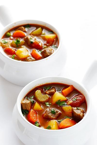 Homemade Vegetable Beef Soup | AllFreeSlowCookerRecipes.com