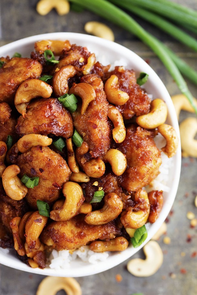 Outrageous Cashew Chicken Recipe | AllFreeSlowCookerRecipes.com