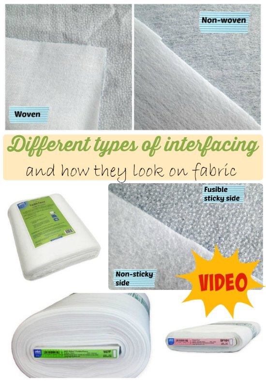 Interfacing Table Cover Different Types of Interfacing | AllFreeSewing.com
