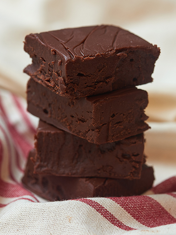 Quick and Easy Chocolate Fudge | FaveGlutenFreeRecipes.com