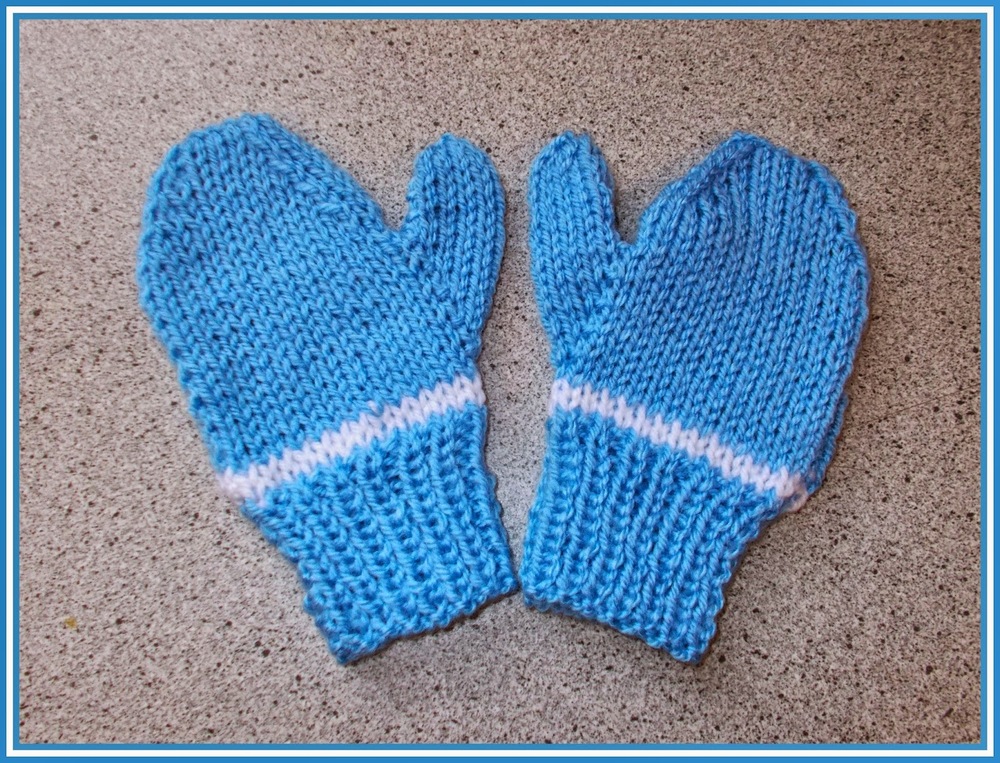 Easy Two Needle Children's Mittens