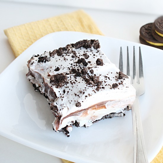 Creamiest No Bake Oreo Dessert